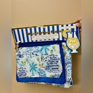 3 Travel Pouch with Luggage Tag